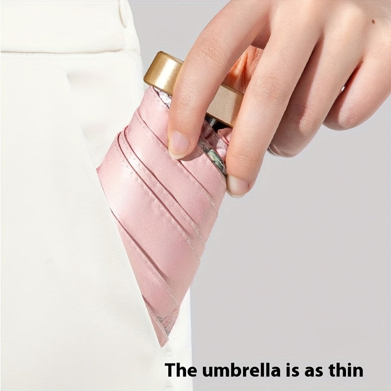 Parasol de Soleil L¨¦ger et Compact pour Toutes Saisons avec Protection UV pour Femmes