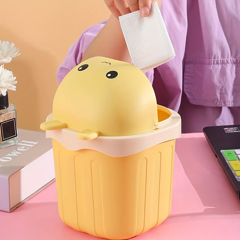 3 Styles Cute Mini Trash Can, 5.9\