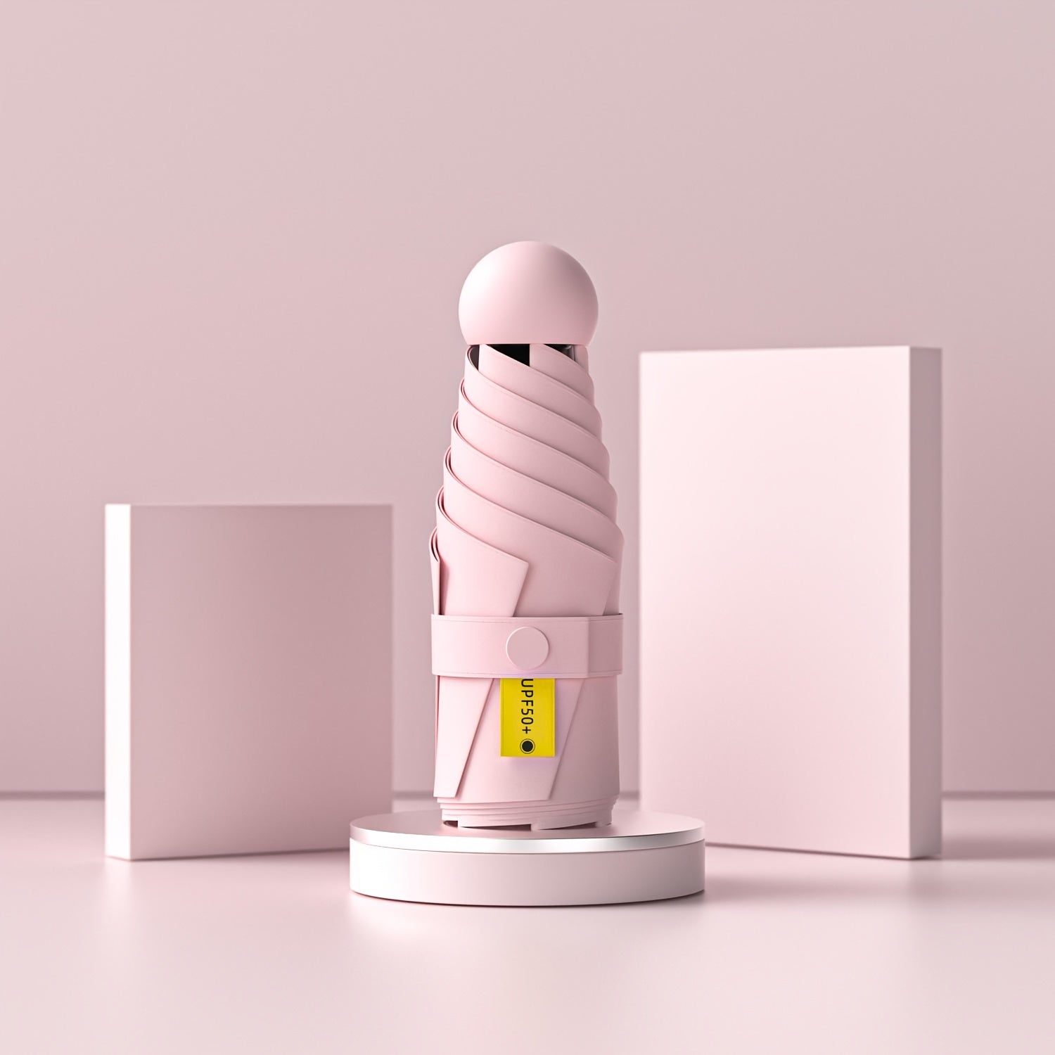 Parapluie de Luxe Double Usage pour Femmes - Protection UV UPF50+, Design Compact de Voyage, Cadre Durable ¨¤ 8 Baleines, Style Minimaliste ¨¦l¨¦gant, Parasol Pliant Manuel pour Activit¨¦s Ext¨¦rieures, Accessoire Moderne