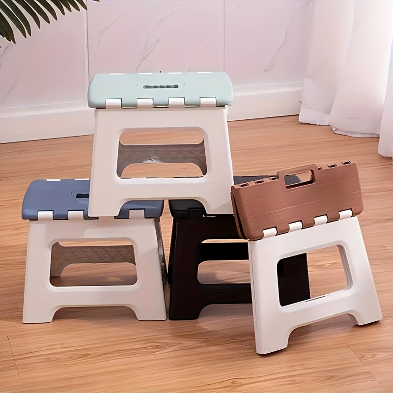 Simple And Stylish Office Stool, Stylish, Beautiful, Durable, Household Folding Stool, Saving Space, Easy to Store, Office Stool, Office Supplies Suitable for 4 Seasons of Gifts