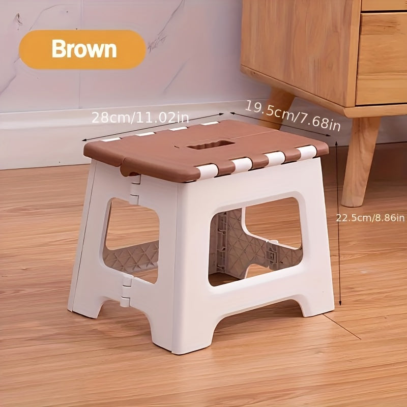 Simple And Stylish Office Stool, Stylish, Beautiful, Durable, Household Folding Stool, Saving Space, Easy to Store, Office Stool, Office Supplies Suitable for 4 Seasons of Gifts
