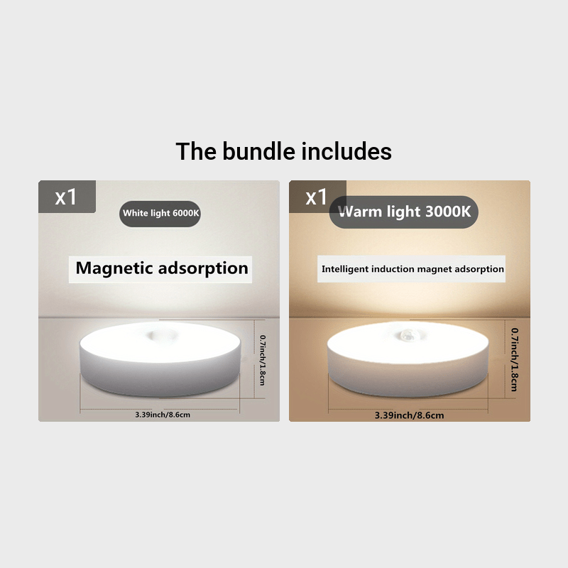 1pc Intelligent Human Sensing Lamp, Desk Lamp, Body Induction Staircase Lamp, Creative Gift, LED Bedside Lamp, Bedroom Home Lamp, USB Charging Night Lamp, Student Dormitory Bookshelf Lamp