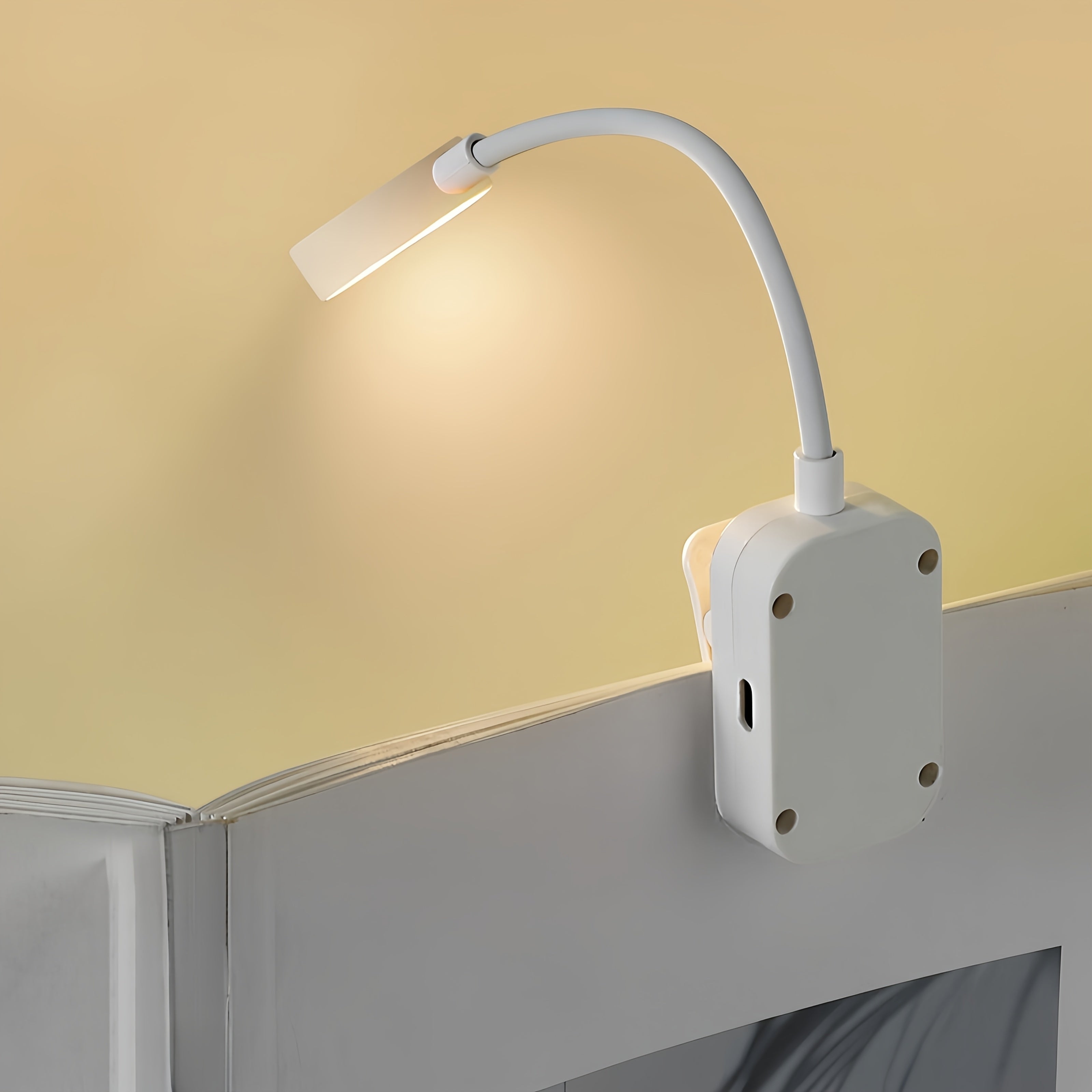 USB-Powered LED Desk Lamp with Touch Control - Portable Reading Light for Bedroom, Study, and Office - Ideal Holiday Gift, Study Light | Sleek LED Lamp | Rechargeable Battery, Office Lighting