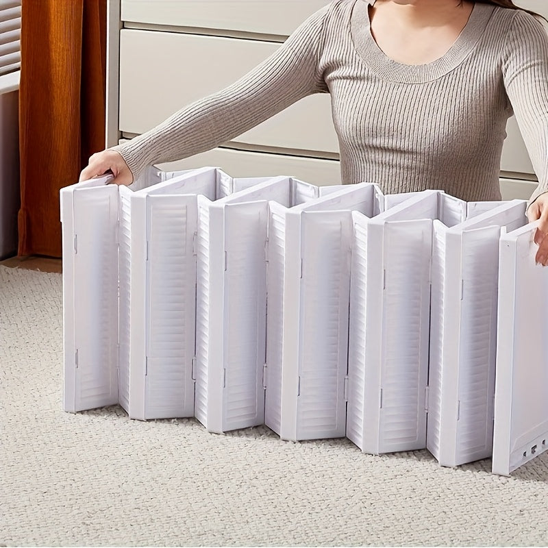 1-Layer or Multi-Layer Foldable Shoe Storage Box, Space-Saving Stackable Shoe Organizer, Dustproof Shoe Container, Multifunctional Shoe Rack Suitable for Home, Bedroom, Dormitory - No Assembly Required