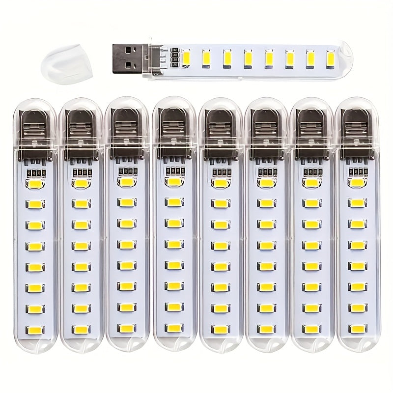 1pc USB LED Desk Lamp with Color-Changing Lights - Adjustable Brightness, USB-Powered Night Light for Dorm, Bedside, or Workspace, Compact and Decorative Atmosphere Light, Bedside Lighting | Decorative Light | Compact Lamp, Desk Lamps for Home Office