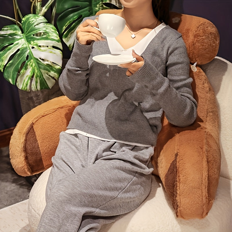 Oreiller Capybara Doudou | Coussin Polyester Multifonction avec Fermeture ¨¦clair | Lavable en Machine | Id¨¦al pour Bureau et D¨¦coration Maison | Cadeau Parfait pour No?l, Paques, Anniversaires | Design Doux et Adorable, Coussin D¨¦coratif