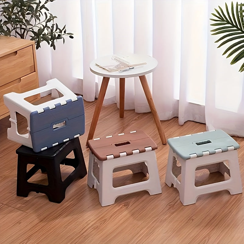 Simple And Stylish Office Stool, Stylish, Beautiful, Durable, Household Folding Stool, Saving Space, Easy to Store, Office Stool, Office Supplies Suitable for 4 Seasons of Gifts